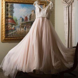Allure Blush Ivory Wedding Dress !ON SALE TODAY!!